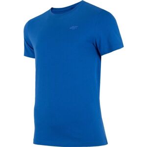 4F MENS T-SHIRT Pánské tričko, modrá, velikost M