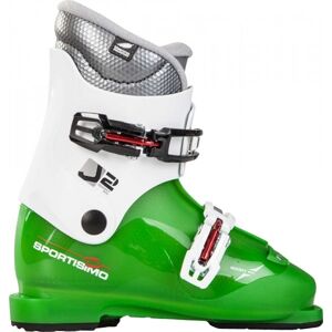 Alpina J2 Dětské lyžařské boty, zelená, velikost