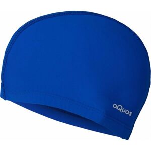 AQUOS COBIA Plavecká čepice, modrá, velikost UNI