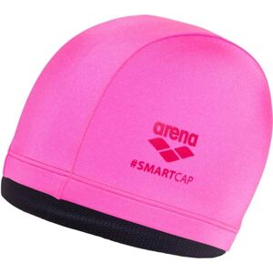 Arena SMART CAP JUNIOR Dívčí plavecká čepice, růžová, velikost