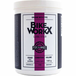 Bikeworkx LUBE STAR WHITE 100 G černá NS - Plastická vazelín