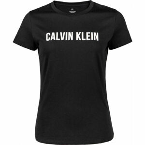 Calvin Klein SHORT SLEEVE T-SHIRT Černá L - Dámské tričko