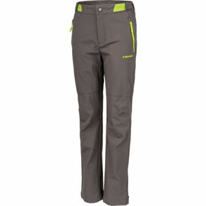 Head RONAY Dětské softshellové kalhoty, Hnědá,Světle zelená, velikost 128-134