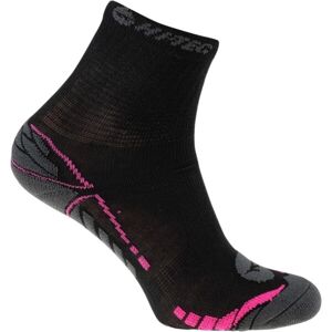 Hi-Tec BAMIRA Dámské bambusové ponožky, černá, velikost 35-38