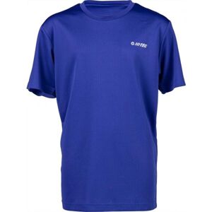 Hi-Tec SELINO JR Dětské triko, Tmavě modrá,Bílá, velikost