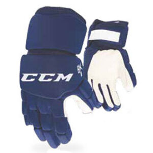 CCM Hokejbalové rukavice CCM 8K, tmavě modrá, 9", XXS