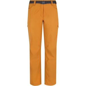 Husky KAHULA L Dámské outdoorové kalhoty, žlutá, velikost