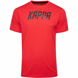 Kappa LOGO BOULYCK Pánské triko, Červená,Černá, velikost XXL