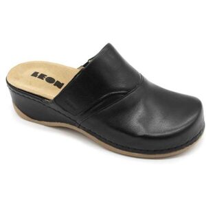 LEONS FLEXI Dámské pantofle, černá, velikost 36