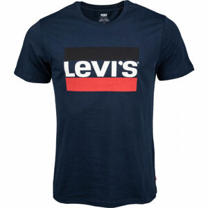 Levi's SPORTSWEAR LOGO GRAPHIC Pánské tričko, tmavě modrá, velikost XXL