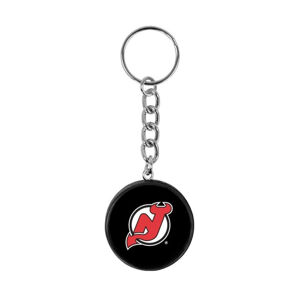 InGlasCo Přívěšek na klíče NHL Minipuk, New Jersey Devils