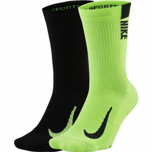 Nike MULTIPLIER MIX Unisexové ponožky, bílá, velikost 42-46