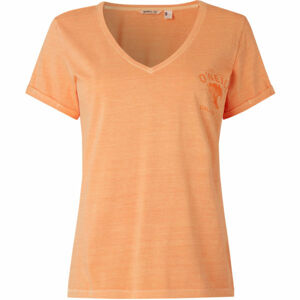 O'Neill LW GIULIA T-SHIRT Dámské tričko, oranžová, velikost XS