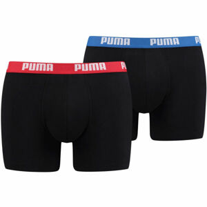 Puma BASIC BOXER 2P Pánské boxerky, světle modrá, velikost XL