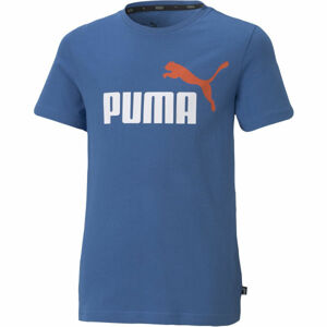 Puma ESS+2 COL LOGO TEE B Dětské triko, žlutá, velikost 128