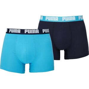 Puma MEN EVERYDAY BASIC BOXER 2P Pánské boxerky, světle modrá, velikost