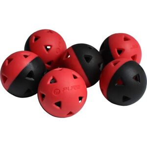 PURE 2 IMPROVE GOLF IMPACT BALLS 6pcs Dopadové golfové míčky, černá, velikost UNI