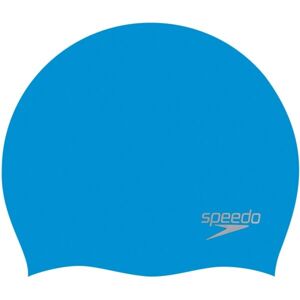 Speedo MOULDED SILC CAP Plavecká čepice, modrá, velikost