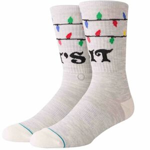 Stance ITS SNOW LIT Pánské ponožky, Bílá,Černá,Mix, velikost M