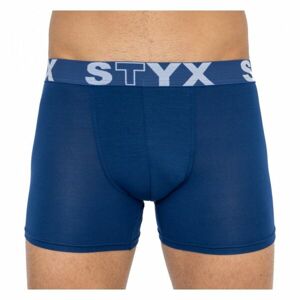 Styx MEN'S BOXERS LONG SPORTS RUBBER Pánské boxerky, modrá, velikost S
