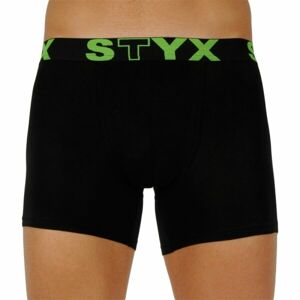 Styx MEN'S BOXERS LONG SPORTS RUBBER Pánské boxerky, černá, velikost XL