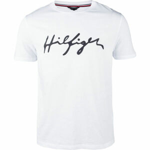 Tommy Hilfiger CREW NECK TEE Pánské tričko, bílá, velikost S