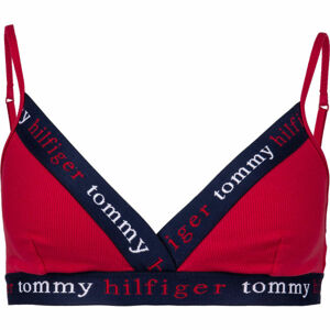 Tommy Hilfiger TRIANGLE BRA Dámská podprsenka, červená, velikost S