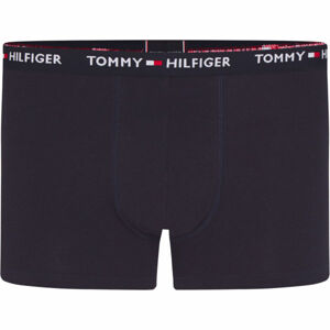 Tommy Hilfiger TRUNK Pánské boxerky, Tmavě modrá,Bílá, velikost