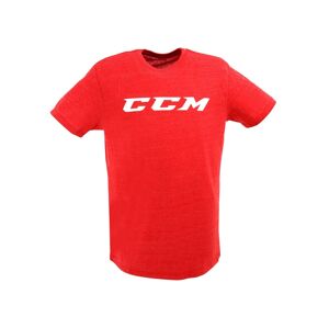 CCM Triko CCM Big Logo Tee S21 SR, Senior, XXL, červená