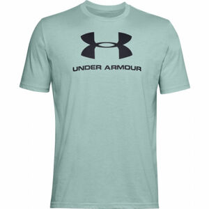 Under Armour SPORTSTYLE LOGO Pánské triko, béžová, velikost