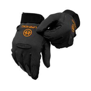Unihoc GOALIE GLOVES PACKER Florbalové brankářské rukavice, černá, velikost 2XS/XS