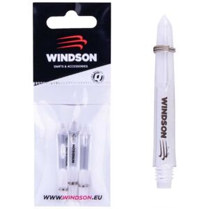 Windson TWH NYLON SHAFT SHORT TR 3 KS Nylonové násadky, bílá, veľkosť UNI